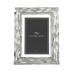 Buy 😉 Michael Aram Mirage Convertible Picture Frame Silver 🎉 -Outlet Frame Store unnamed file 361