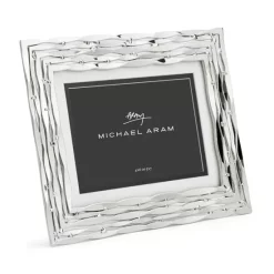 Buy 😉 Michael Aram Mirage Convertible Picture Frame Silver 🎉 -Outlet Frame Store unnamed file 363