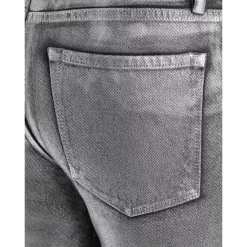 Brand new ⭐ FRAME Le Crop Mini High Rise 🧥 Coated Bootcut 👖 Jeans In Gunmetal Noir 🎉 -Outlet Frame Store unnamed file 369