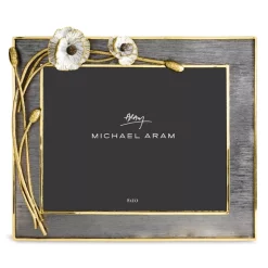 Coupon ⌛ Michael Aram Anemone Frame, 8" X 10" Silver ✨ -Outlet Frame Store unnamed file 411