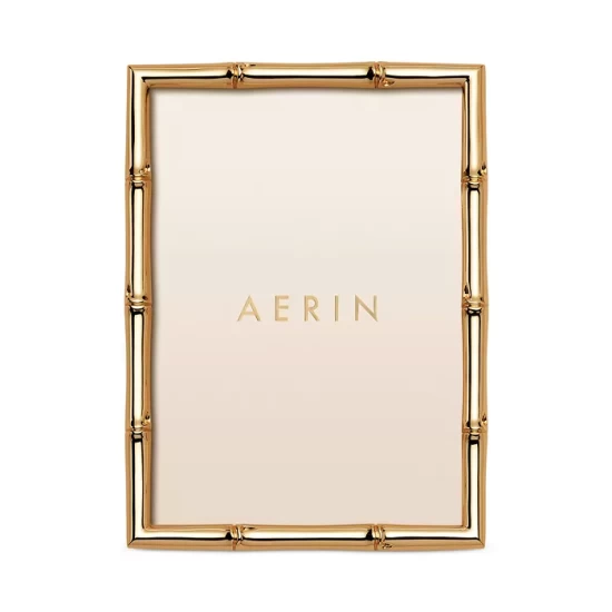 Flash Sale 🌟 AERIN Ava Bamboo Frame, 5" X 7" Gold 👍 2 Flash Sale 🌟 AERIN Ava Bamboo Frame, 5" X 7" Gold 👍 - Image 2