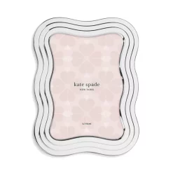 Buy ❤️ Kate Spade New York South Street Silver Wavy Frame 5" X 7" 😀