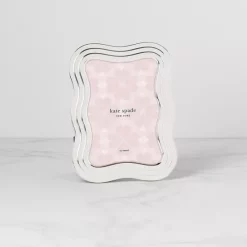 Buy ❤️ Kate Spade New York South Street Silver Wavy Frame 5" X 7" 😀 -Outlet Frame Store unnamed file 450