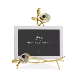 Cheapest ❤️ Michael Aram Anemone Easel 4" X 6" Picture Frame No Color 🧨