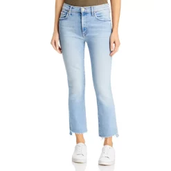 Buy ❤️ MOTHER The Insider High Rise Crop Step Fray Bootcut 👖 Jeans Fairest Of Them All 😍 -Outlet Frame Store unnamed file 48
