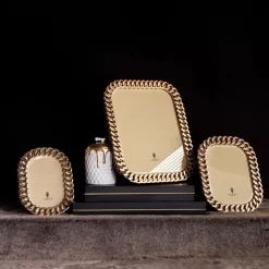 Cheap 🧨 L'Objet Cuban Link Picture Frame, 5" X 7" Platinum 🥰 -Outlet Frame Store unnamed file 490