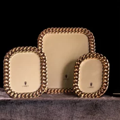 Cheap 🧨 L'Objet Cuban Link Picture Frame, 5" X 7" Platinum 🥰 -Outlet Frame Store unnamed file 491