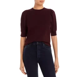 Cheap 🔔 FRAME Frankie Puff Sleeve Tee Americano 👏 -Outlet Frame Store unnamed file 5