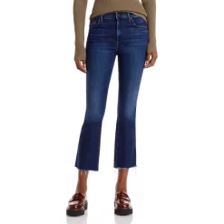 Buy ❤️ MOTHER The Insider High Rise Crop Step Fray Bootcut 👖 Jeans Fairest Of Them All 😍 -Outlet Frame Store unnamed file 50