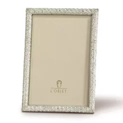 Best deal 👍 L'Objet Platinum White Frames 🎁