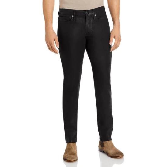 Cheapest 🛒 FRAME L'Homme Skinny 👖 Jeans In Noir 🧥 Coated - 150th Anniversary Exclusive 🔔 2 Cheapest 🛒 FRAME L'Homme Skinny 👖 Jeans In Noir 🧥 Coated - 150th Anniversary Exclusive 🔔 - Image 2