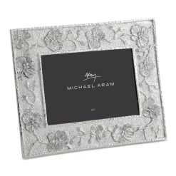 Coupon 🛒 Michael Aram White Orchid Sculpted Frame, 5" X 7" Silver ✨ -Outlet Frame Store unnamed file 563