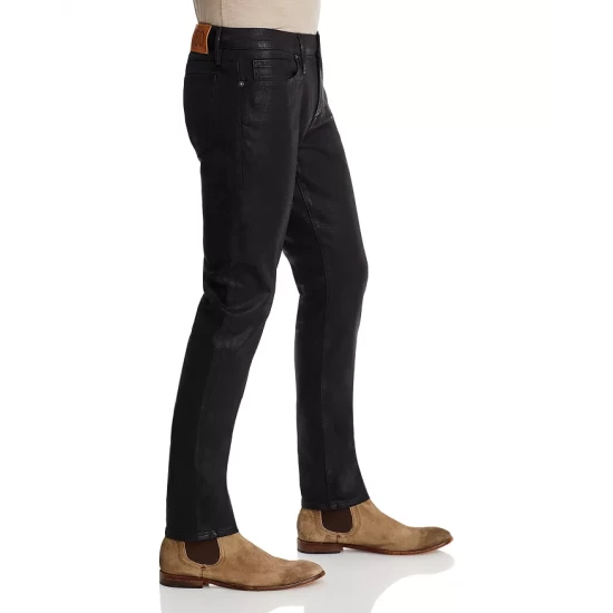 Cheapest 🛒 FRAME L'Homme Skinny 👖 Jeans In Noir 🧥 Coated - 150th Anniversary Exclusive 🔔 4 Cheapest 🛒 FRAME L'Homme Skinny 👖 Jeans In Noir 🧥 Coated - 150th Anniversary Exclusive 🔔 - Image 4