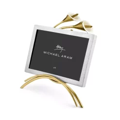 Best Pirce 👏 Michael Aram Calla Lily Easel Frame, 4" X 6" Brass 🥰 -Outlet Frame Store unnamed file 584