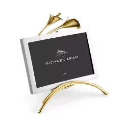 Best Pirce 👏 Michael Aram Calla Lily Easel Frame, 4" X 6" Brass 🥰 -Outlet Frame Store unnamed file 585