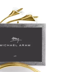 Best Pirce 👏 Michael Aram Calla Lily Easel Frame, 4" X 6" Brass 🥰 -Outlet Frame Store unnamed file 586
