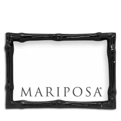 Brand new 😉 Mariposa Bamboo-Look 4" X 6" Frame Black 👏