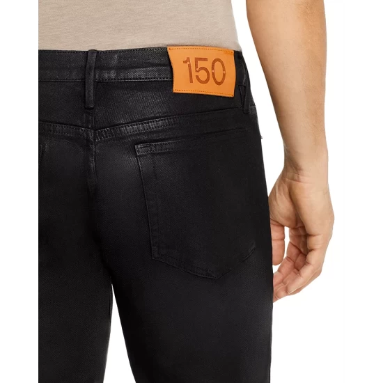 Cheapest 🛒 FRAME L'Homme Skinny 👖 Jeans In Noir 🧥 Coated - 150th Anniversary Exclusive 🔔 6 Cheapest 🛒 FRAME L'Homme Skinny 👖 Jeans In Noir 🧥 Coated - 150th Anniversary Exclusive 🔔 - Image 6