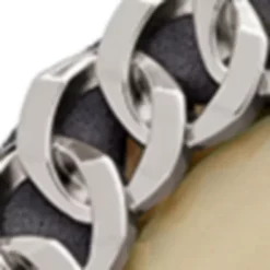 New 🤩 L'Objet Cuban Link 4" X 6" Picture Frame Platinum ❤️ -Outlet Frame Store unnamed file 606