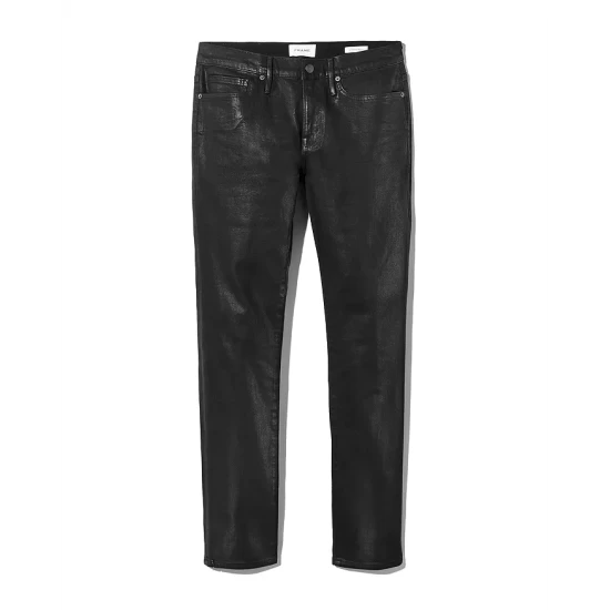 Cheapest 🛒 FRAME L'Homme Skinny 👖 Jeans In Noir 🧥 Coated - 150th Anniversary Exclusive 🔔 7 Cheapest 🛒 FRAME L'Homme Skinny 👖 Jeans In Noir 🧥 Coated - 150th Anniversary Exclusive 🔔 - Image 7