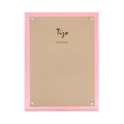 Coupon 🥰 Tizo Lucite 5" X 7" Frame With Colored Lucite Back Clear/light Blue 🌟 -Outlet Frame Store unnamed file 614