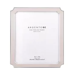 Best deal 😀 Argento SC Edged Sterling Silver Picture Frame, 5" X 7" 🥰