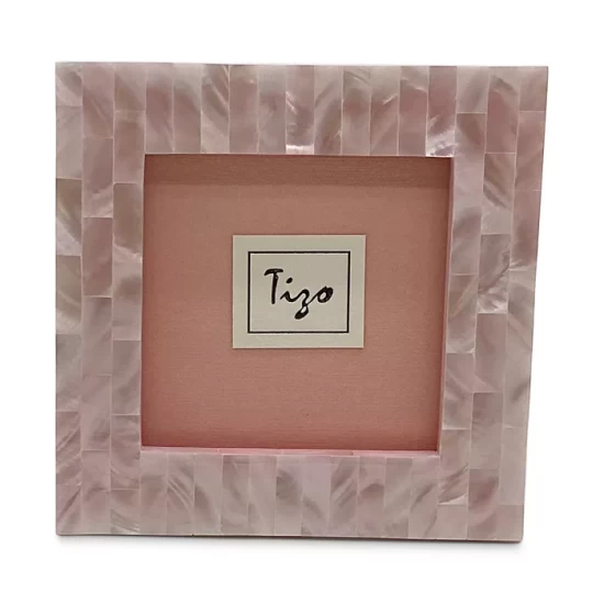 Brand new ๐ Tizo ๐ฉ Mother Of Pearl 3" X 3" Picture Frame Pink ๐ 7 Brand new ๐ Tizo ๐ฉ Mother Of Pearl 3" X 3" Picture Frame Pink ๐ - Image 7