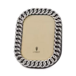 Deals 🤩 L'Objet Cuban Link 8" X 10" Picture Frame Gold 🎁