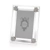 Best Pirce 🎁 Olivia Riegel Paw Print Frame, 4" X 6" Silver 🎉