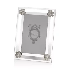 Best Pirce 🎁 Olivia Riegel Paw Print Frame, 4" X 6" Silver 🎉