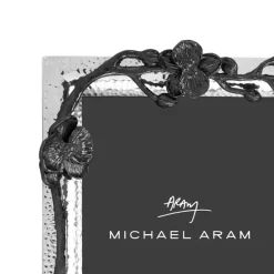 Deals ❤️ Michael Aram Black Orchid Frame, 5" X 7" Black Nickelplate ⌛ -Outlet Frame Store unnamed file 713