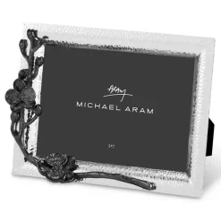 Deals ❤️ Michael Aram Black Orchid Frame, 5" X 7" Black Nickelplate ⌛ -Outlet Frame Store unnamed file 714