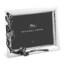 Deals ❤️ Michael Aram Black Orchid Frame, 5" X 7" Black Nickelplate ⌛ -Outlet Frame Store unnamed file 715