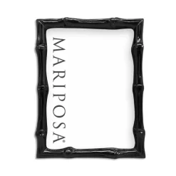 Best reviews of 👏 Mariposa Bamboo-Look 5" X 7" Frame Blue 🔔