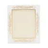 Brand new 🧨 Lenox Opal Innocence Flourish 8" X 10" Picture Frame White 👏