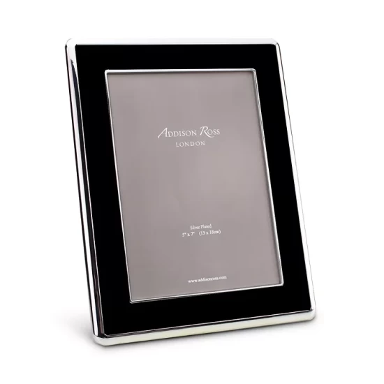 Discount ๐ฏ Addison Ross Silver & Black Curved Frame, 8" X 10" ๐ฏ 1 Discount ๐ฏ Addison Ross Silver & Black Curved Frame, 8" X 10" ๐ฏ