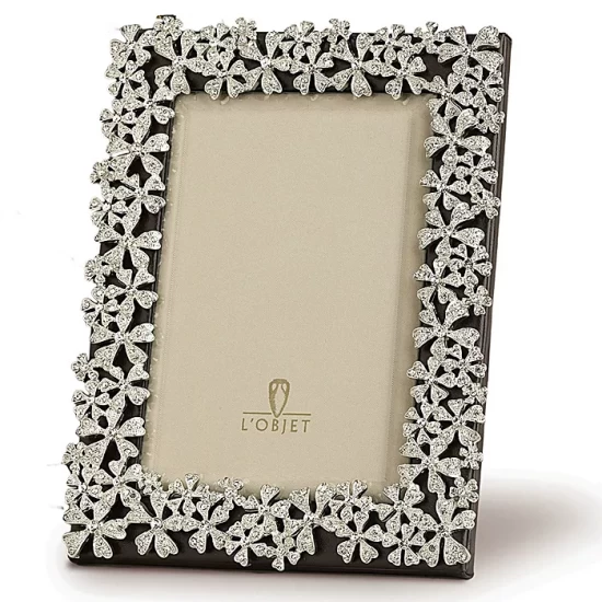 Flash Sale โ L'Objet Platinum Garland Frame, 4" X 6" ๐ 1 Flash Sale โ L'Objet Platinum Garland Frame, 4" X 6" ๐