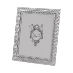 Best deal 🔥 Olivia Riegel Stanton Picture Frame Collection Silver/gray 💯