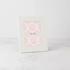 Cheapest 💯 Kate Spade New York Dotted Frame, 5" X 7" White 😍 -Outlet Frame Store unnamed file 916