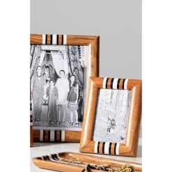 Discount 🔔 Juliska Stonewood Stripe Frame, 5" X 7" Natural Multi 🔔 -Outlet Frame Store unnamed file 932