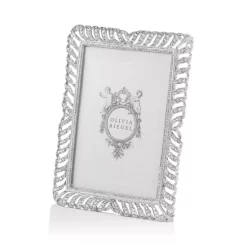 Cheap 🛒 Olivia Riegel Palmer Frame, 4" X 6" Silver ⌛
