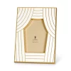 Outlet 🛒 L'Objet Curtain Up Frame 5" X 7" Gold 👏