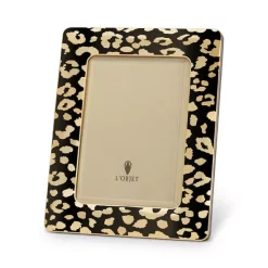 Deals 🎉 L'Objet Leopard Frame 8" X 10" Gold 🤩